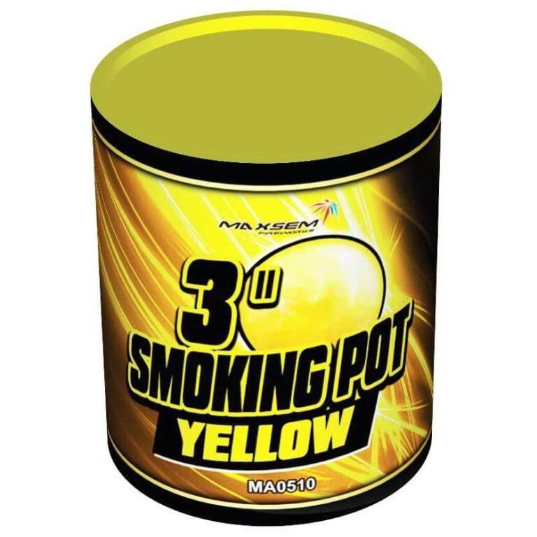 Smoking Pot Maxsem желтый MA0510 yellow
